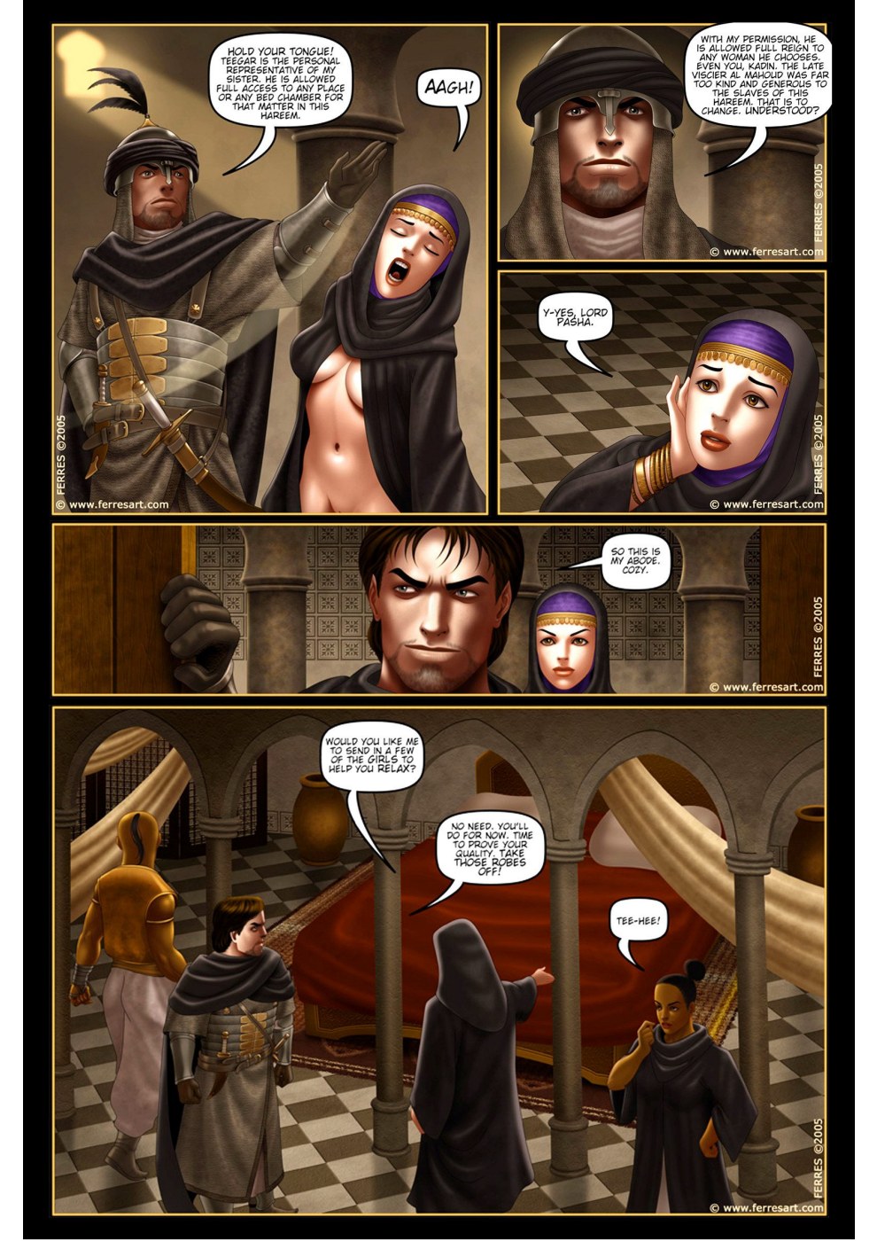 Fansadox Collection 125 - Death In The Harem - Ferres