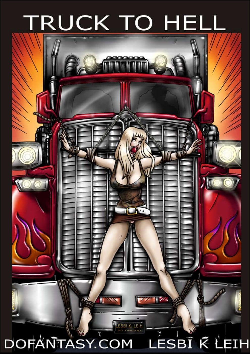 Fansadox Collection 151 - Truck To Hell - Lesbi K. Leih