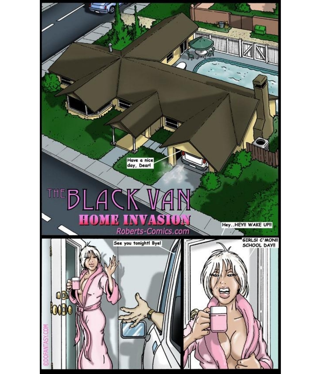 Fansadox Collection 172 - Black Van 4 - Home Invasion - Roberts