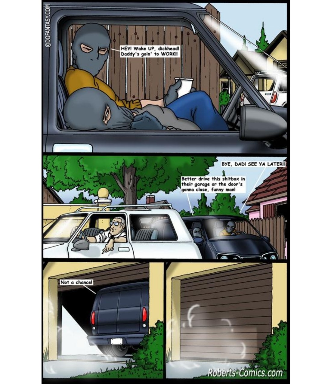 Fansadox Collection 172 - Black Van 4 - Home Invasion - Roberts