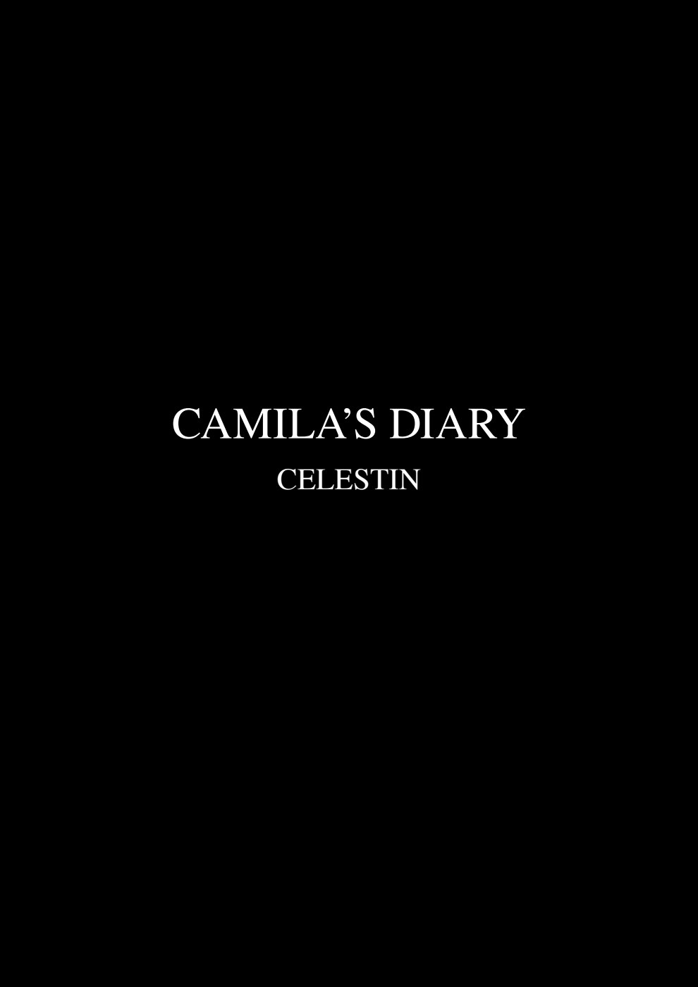 Fansadox Collection 411 - Camila's Diary - Celestin