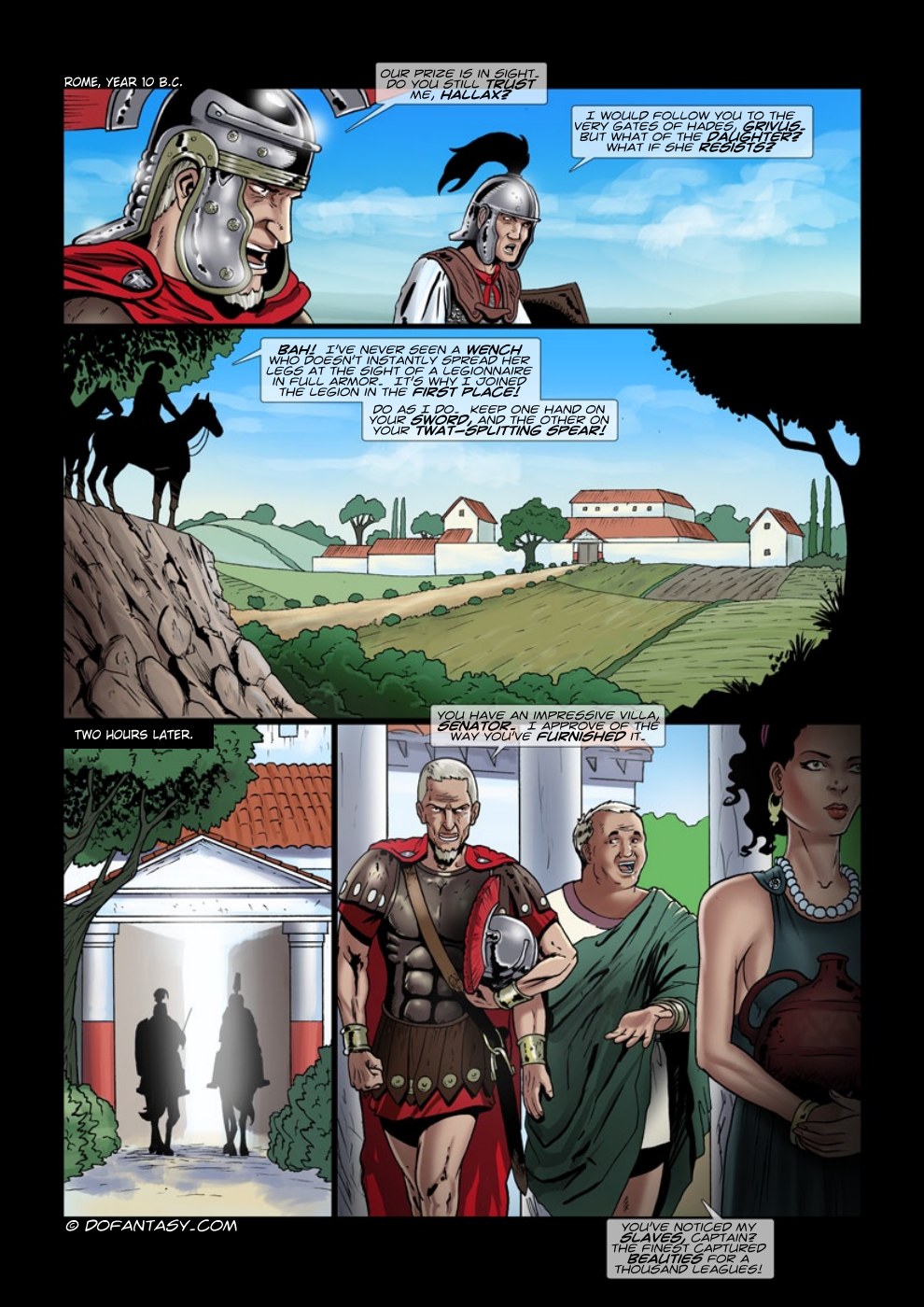 Fansadox Collection 288 - Enslaved Roman Heiress - Montal